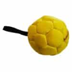 930237 pelota-para-perros-de-piel-14cm-roja-o-amarilla